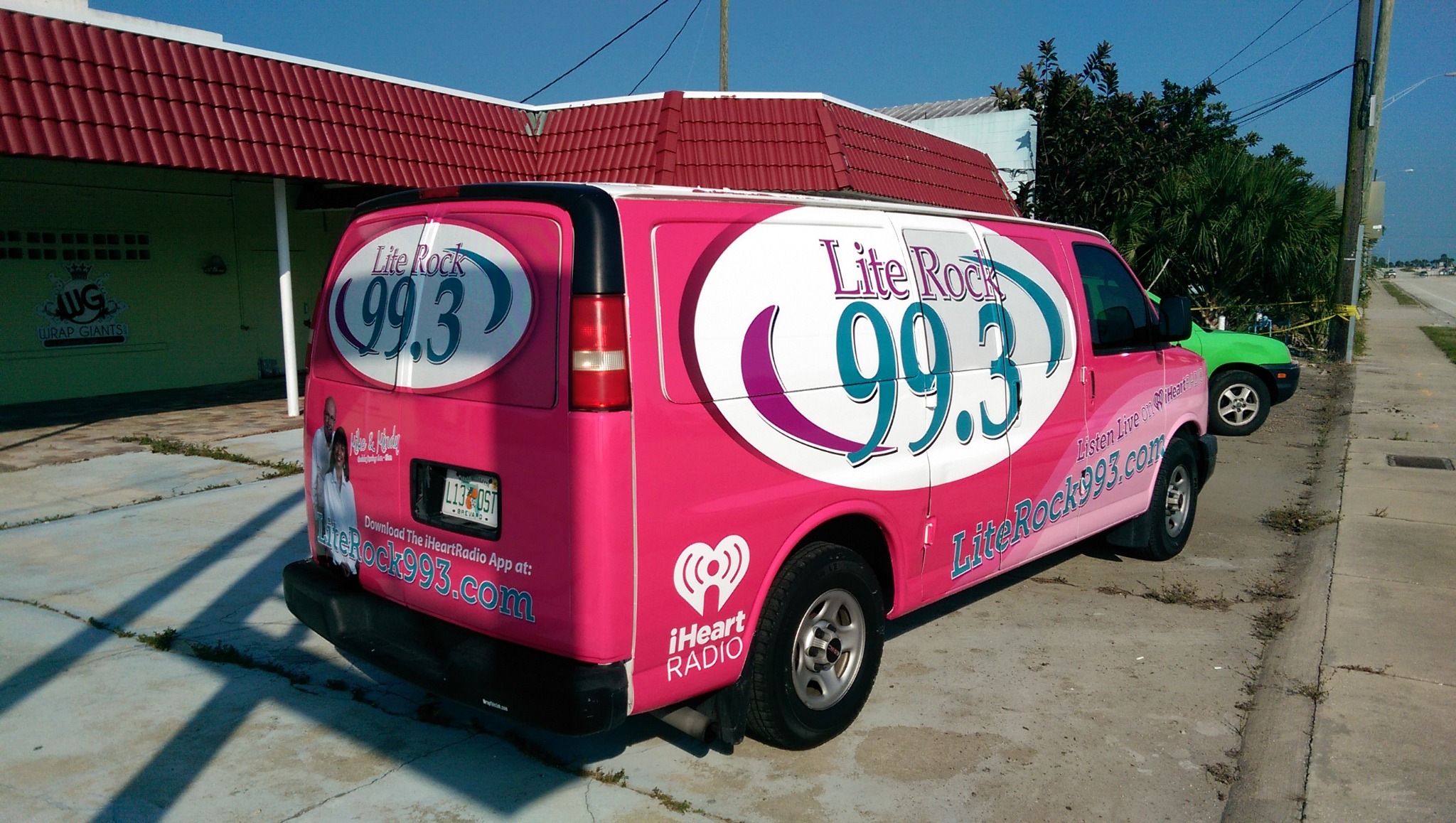 Custom commercial graphics produced by Wrap Giants