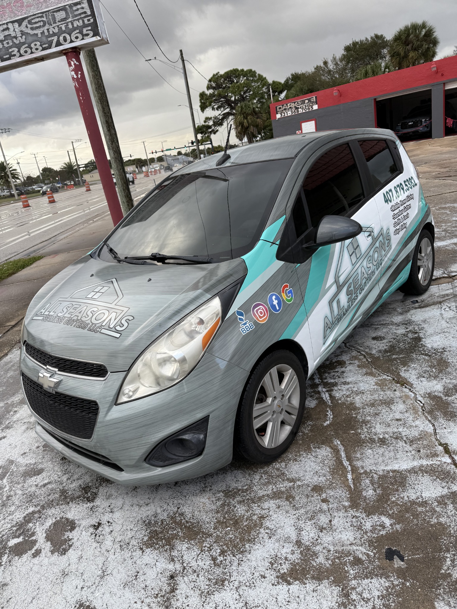 Small business car graphics