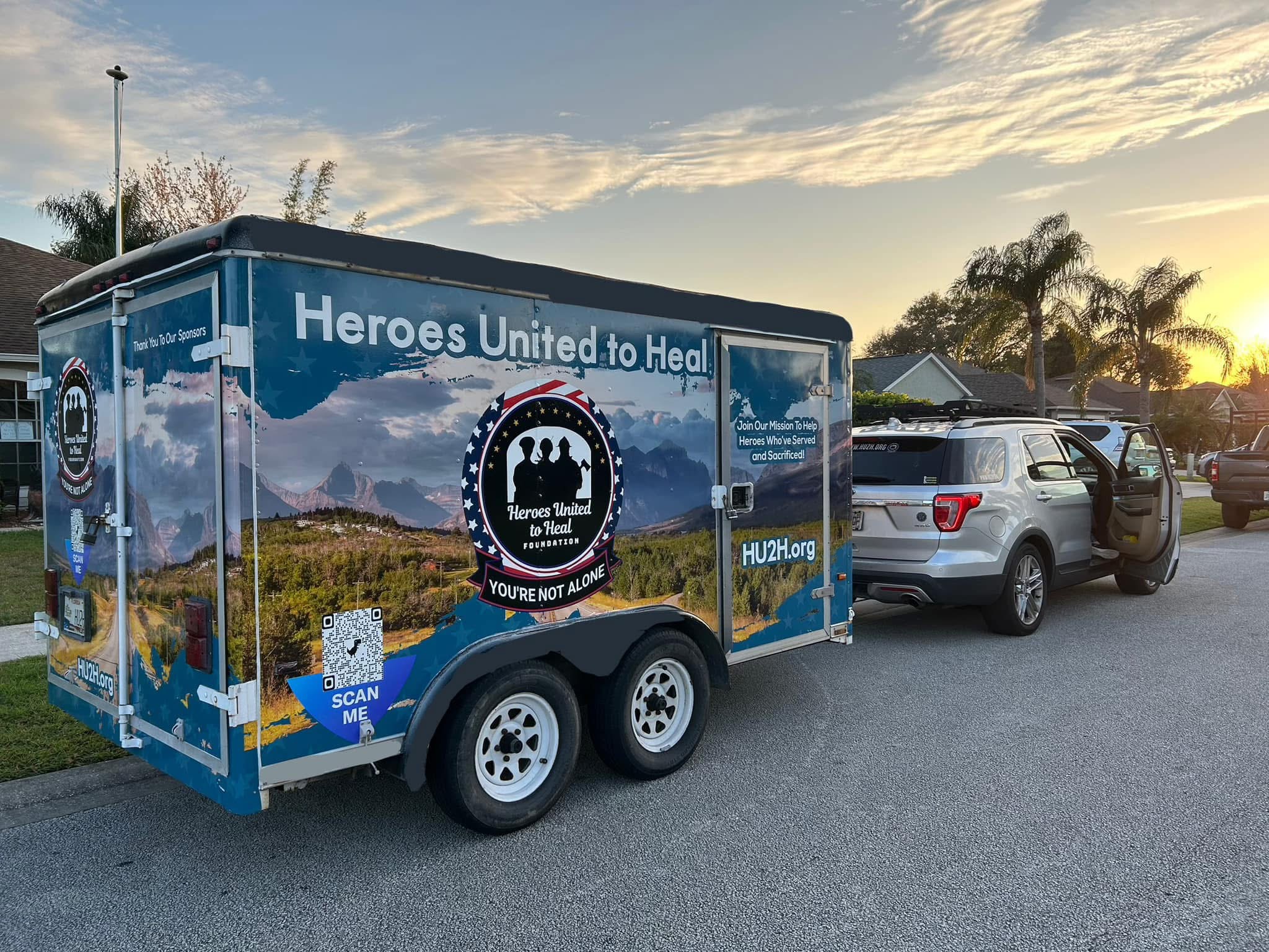 Herbs commercial enclosed trailer by Wrap Giants