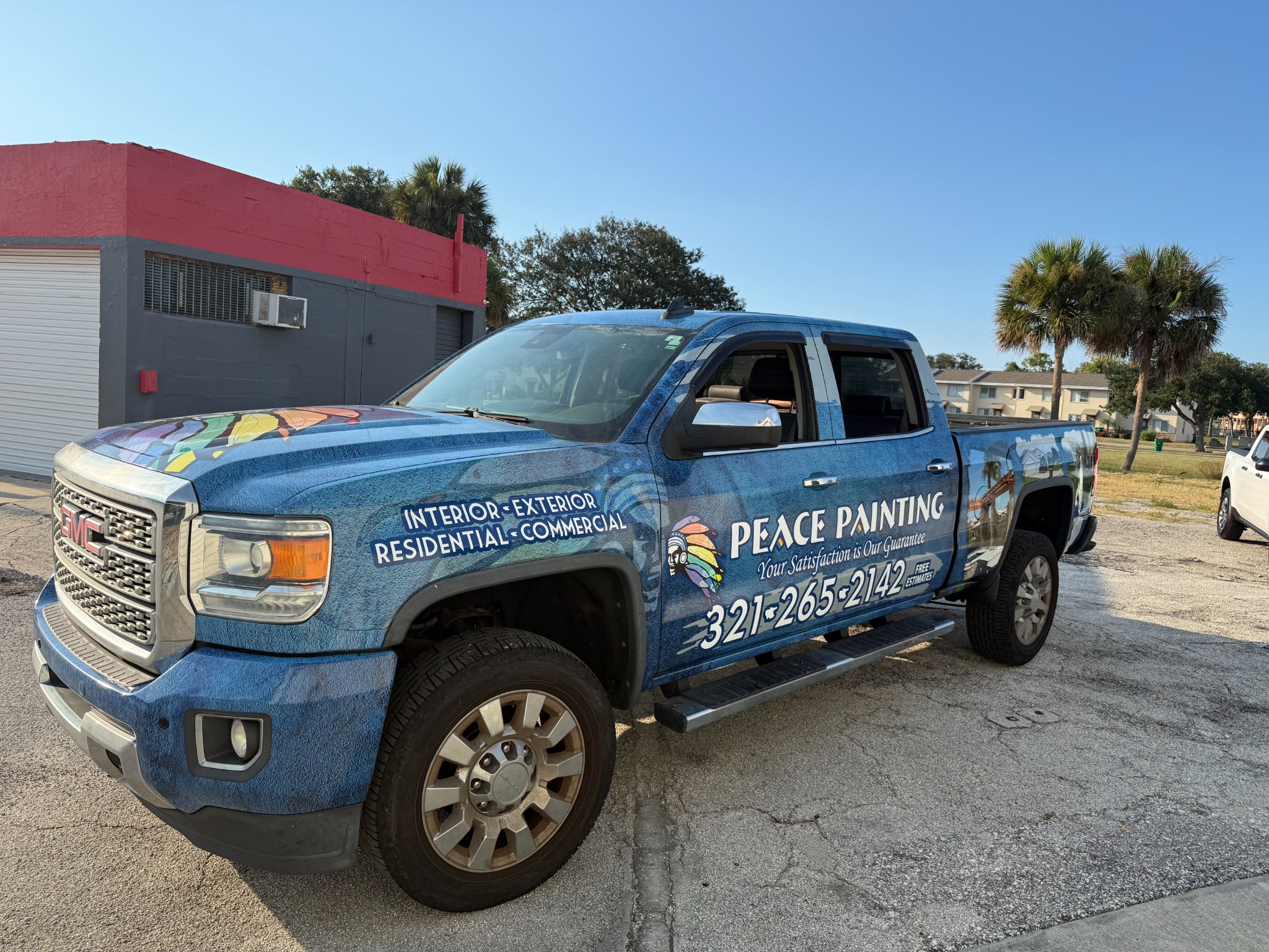 Business pickup graphics by Wrap Giants