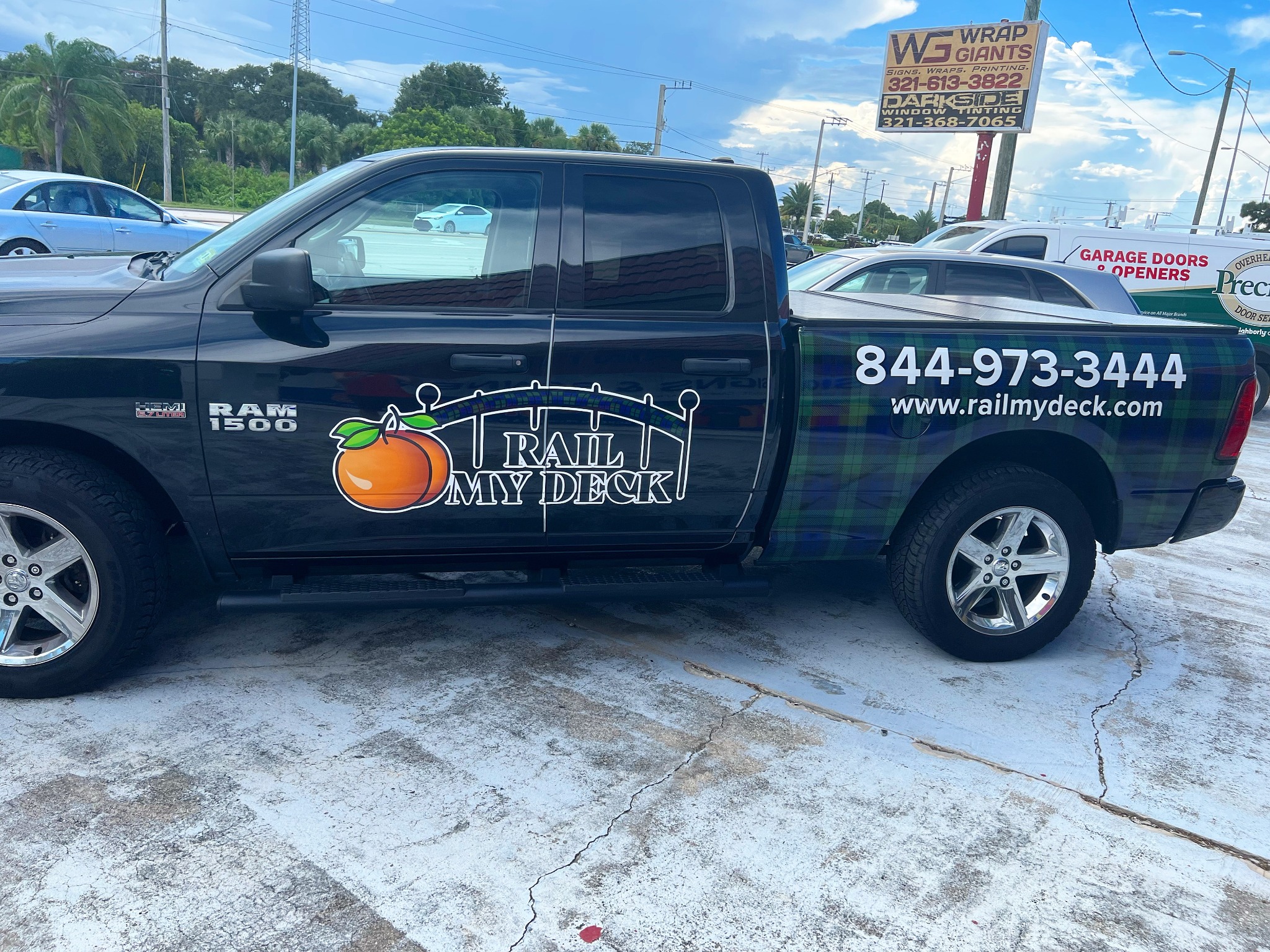 All Pro commercial pickup graphics by Wrap Giants