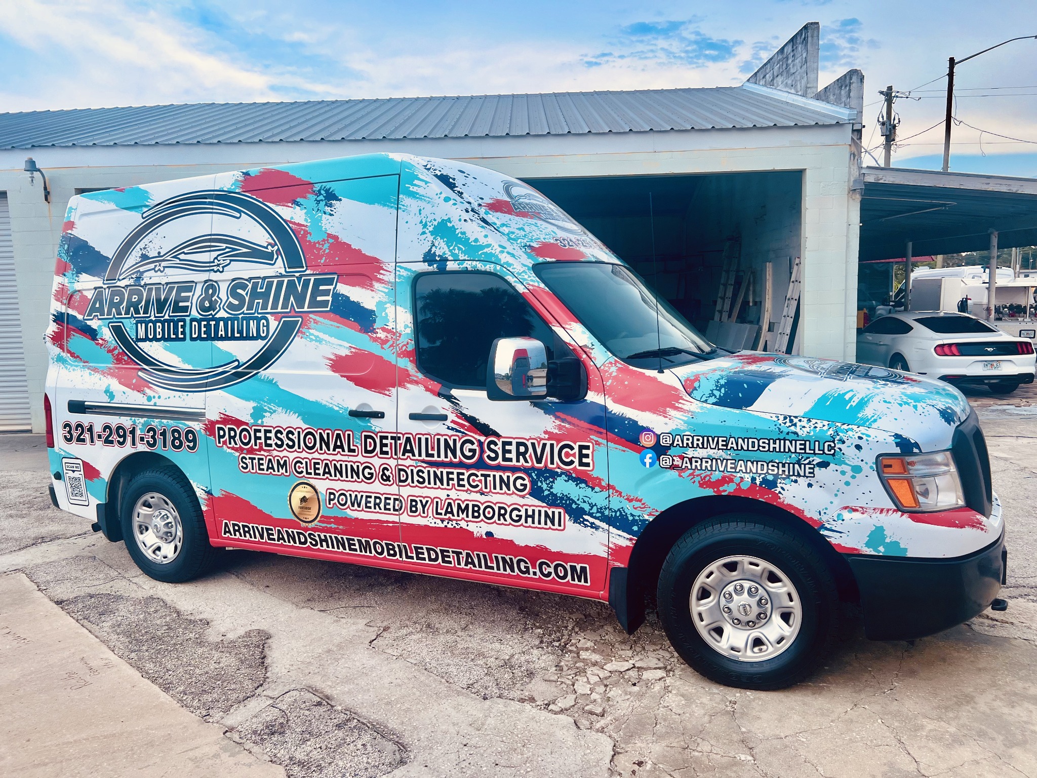 Coordinated commercial van branding by Wrap Giants