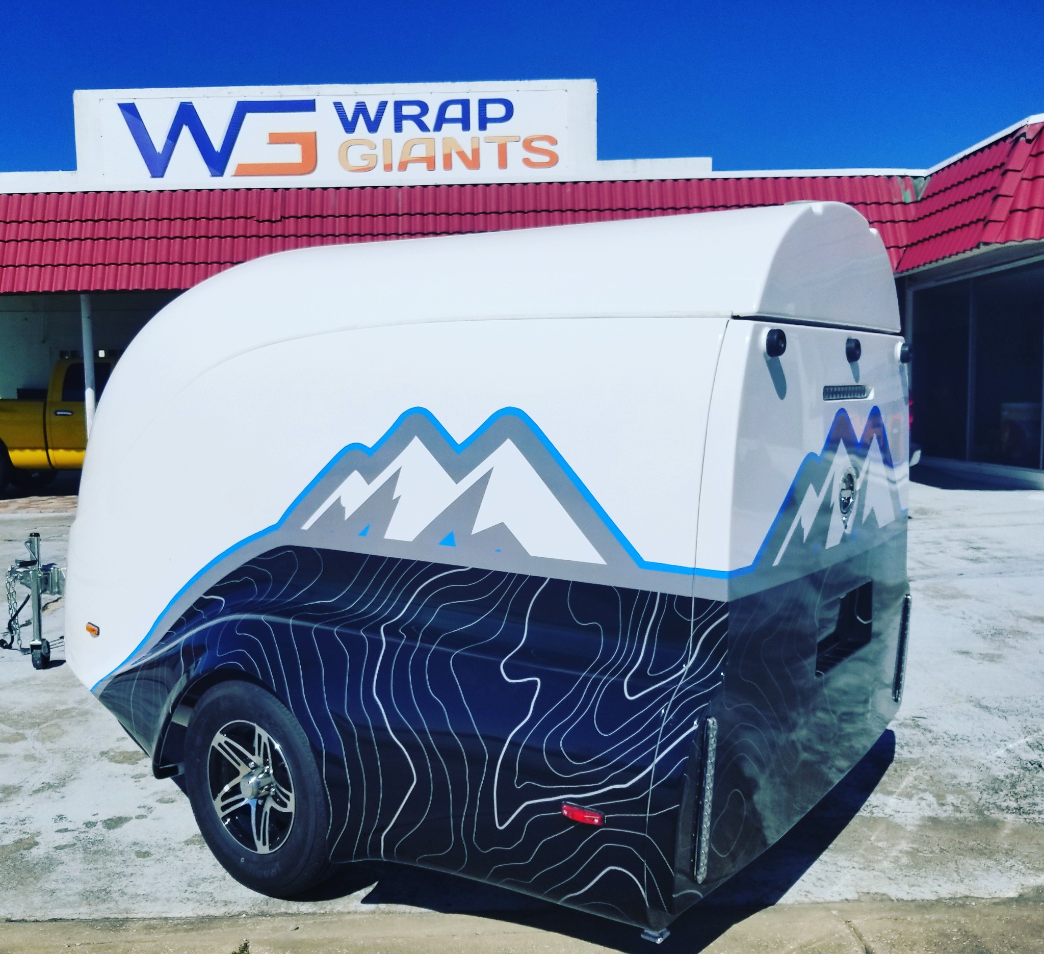 Custom boat hull artwork by Wrap Giants
