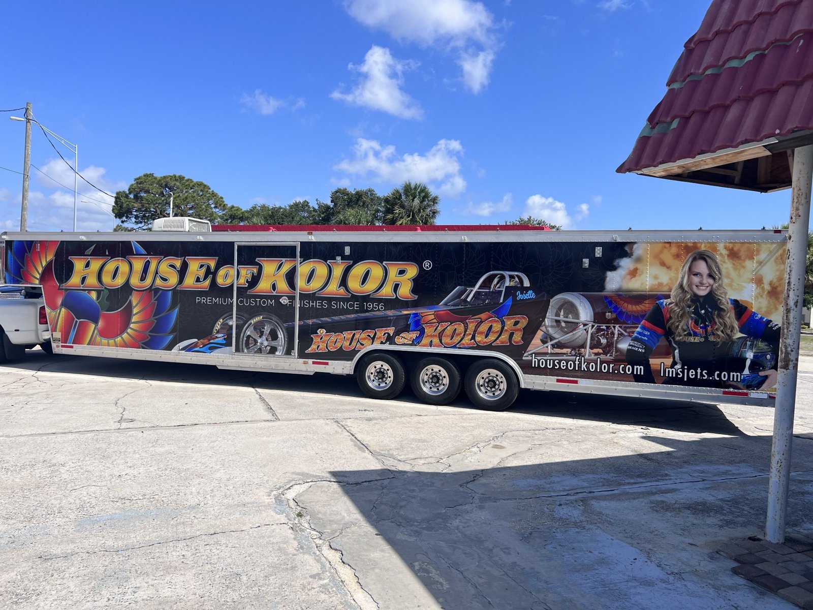 House of Kolor promotional trailer graphics